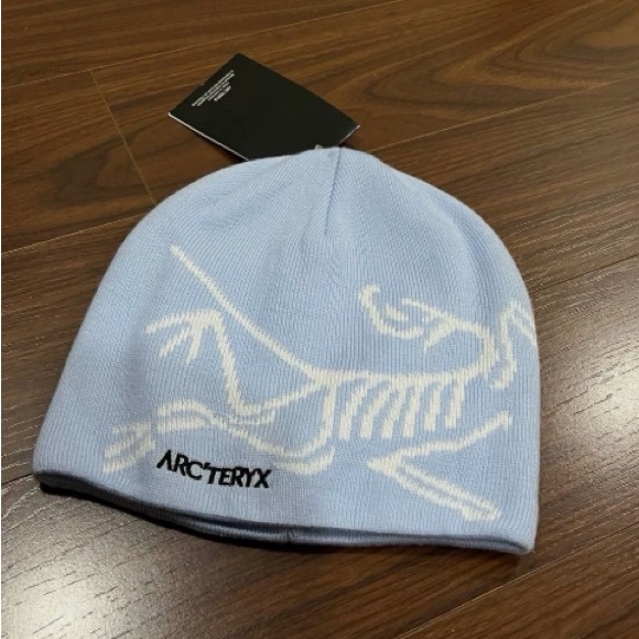 New Arc'teryx Blue Beanie Birdhead Toque - Picture 1 of 3